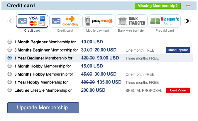 Paymentwall Combo Subscriptions