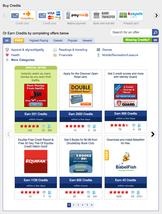 Offerwall Classic